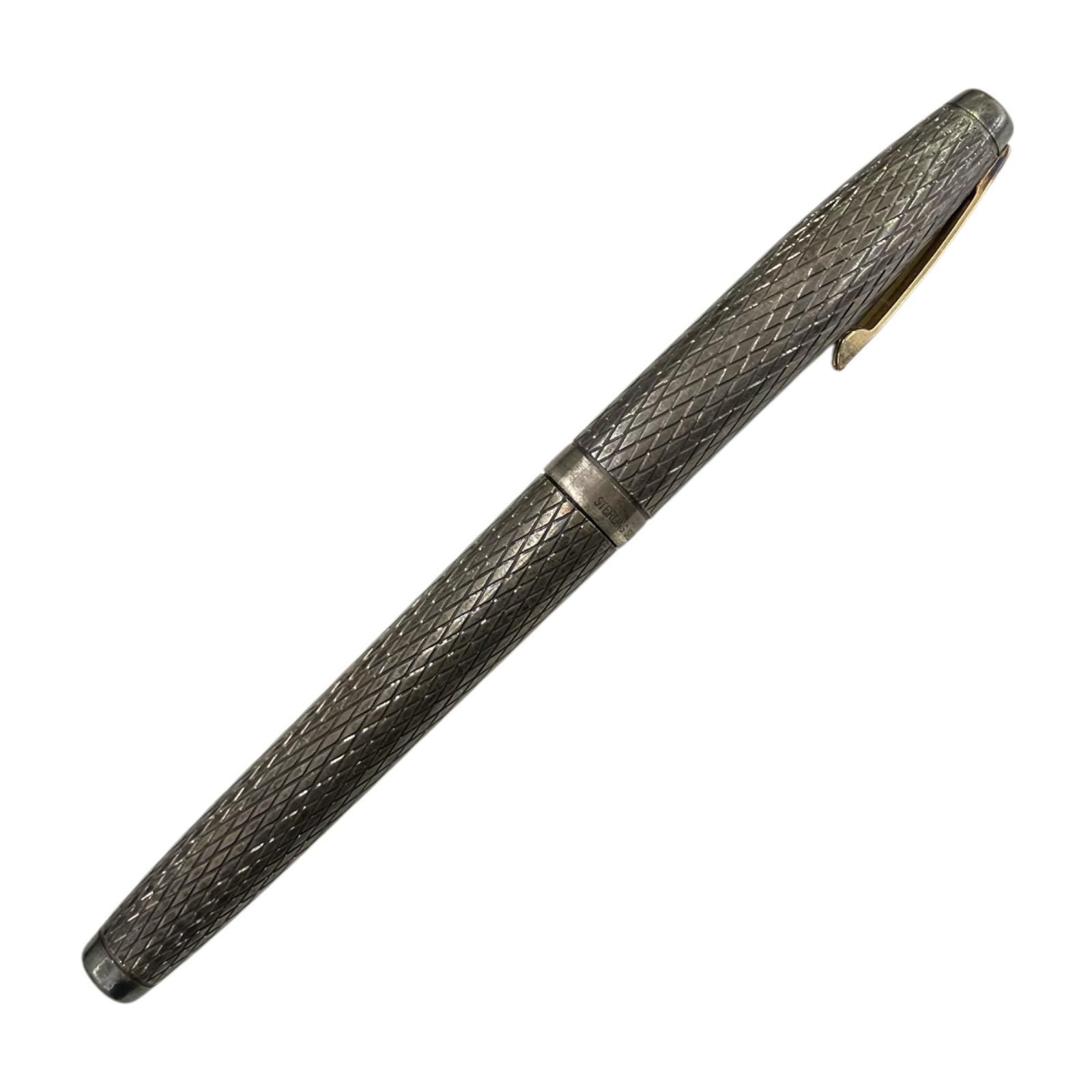 SHEAFFER シェーファー 万年筆 STERLING SILVER スターリング シルバー