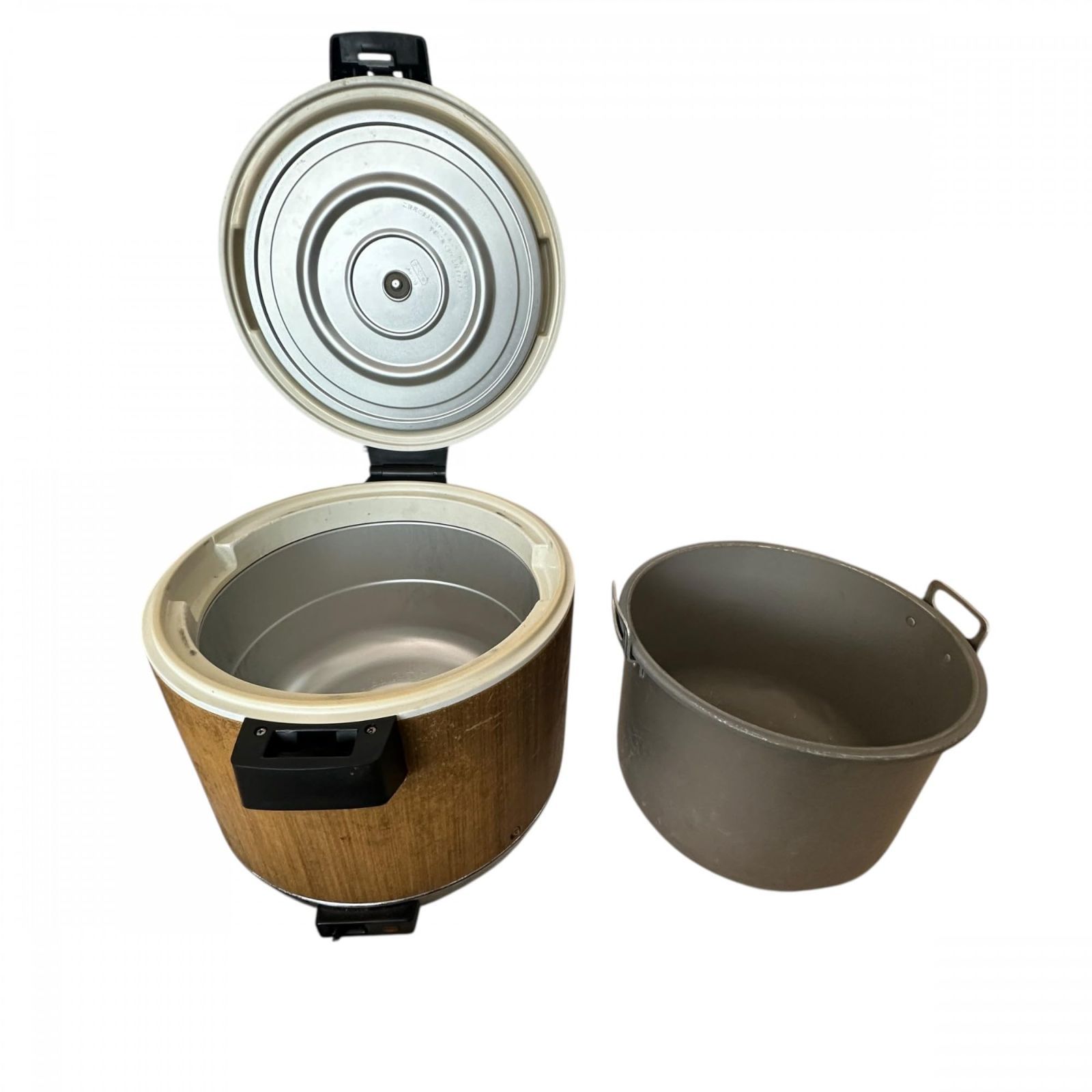 タイガー 電子 ジャー 保温 専用 三升 木目 業務用 JHA-5400-MO 【公式