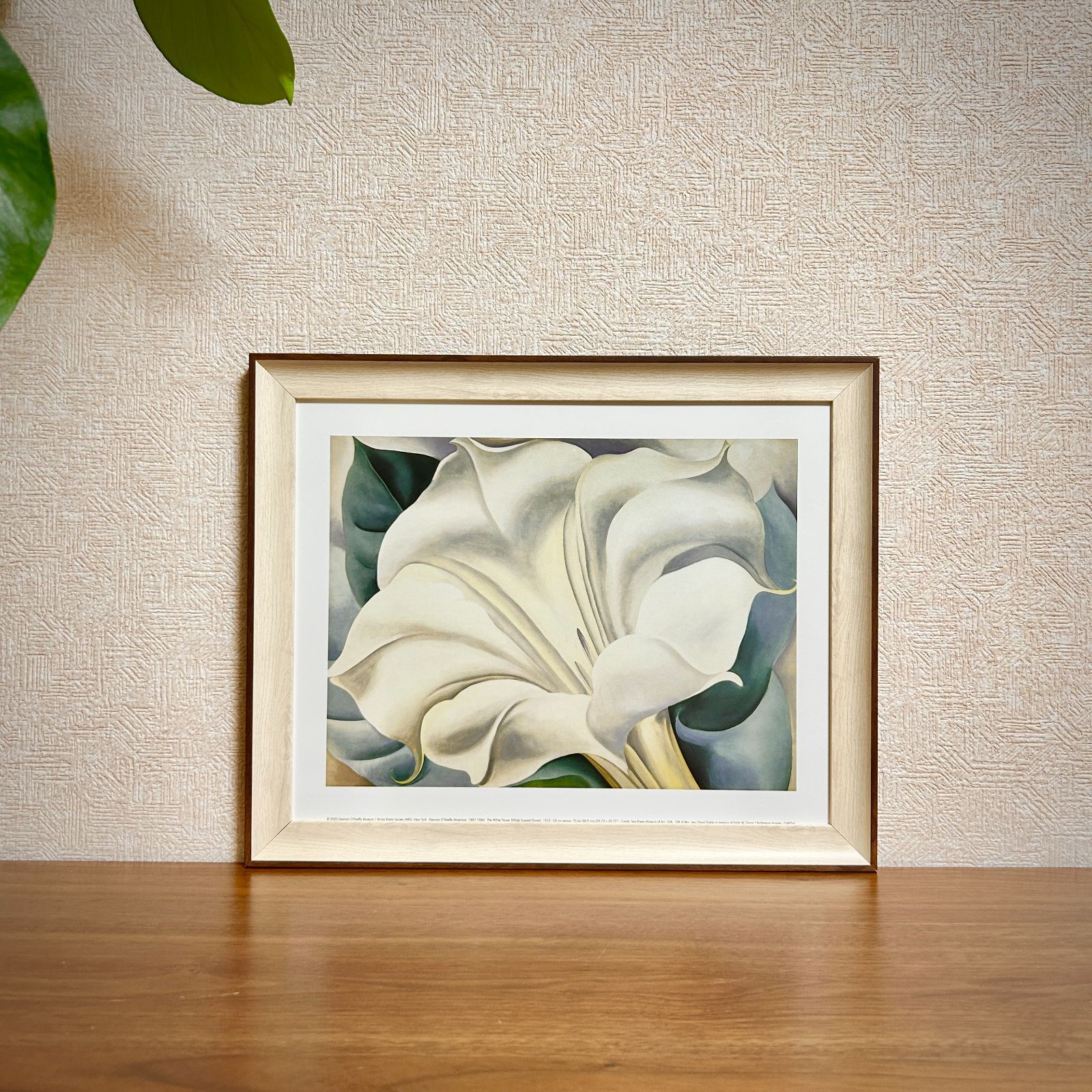 新品☆額縁付アートポスター☆ジョージア・オキーフ☆O'Keeffe☆The