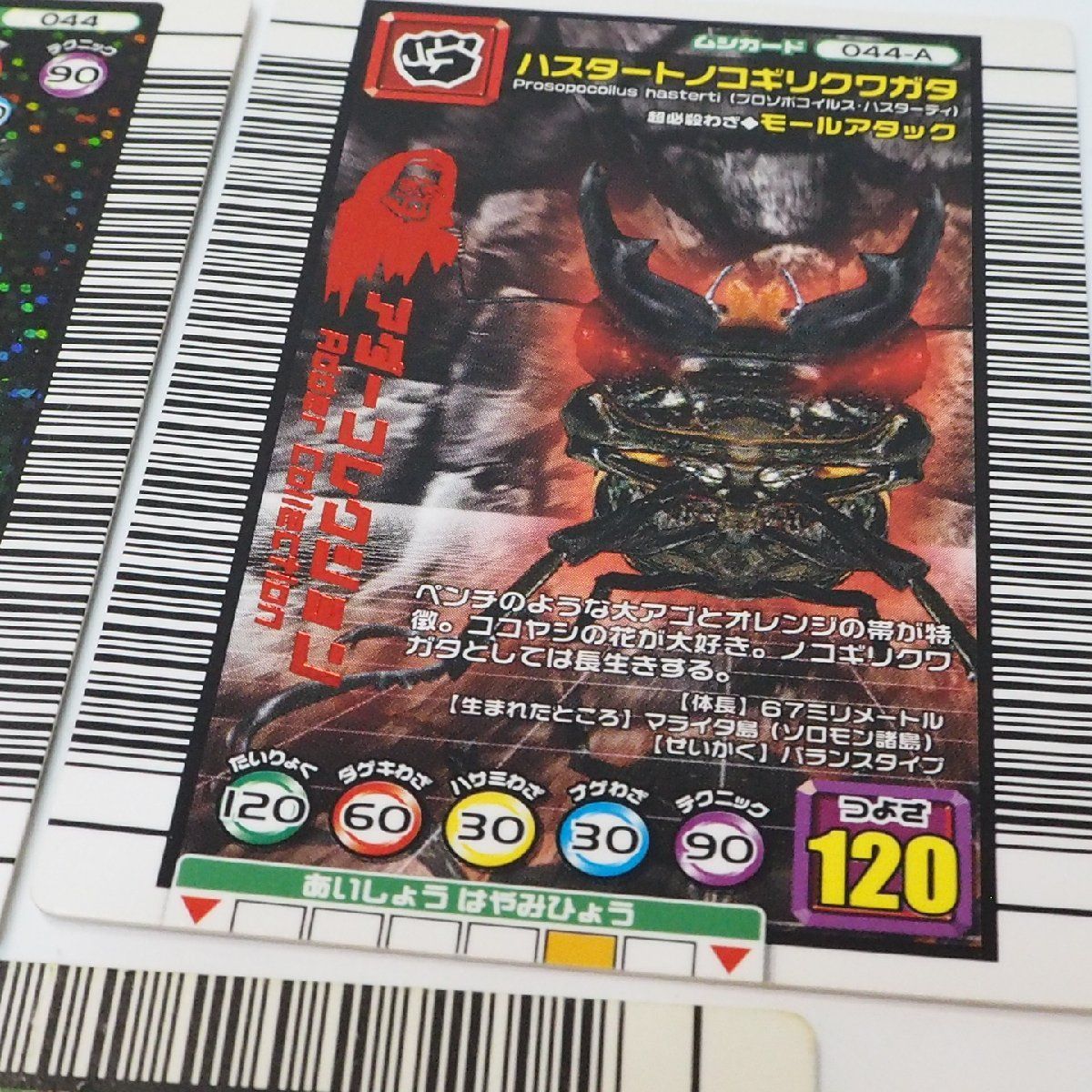 ムシキング 英語版技カード一式 16枚セット ムシキング 英語版技カード