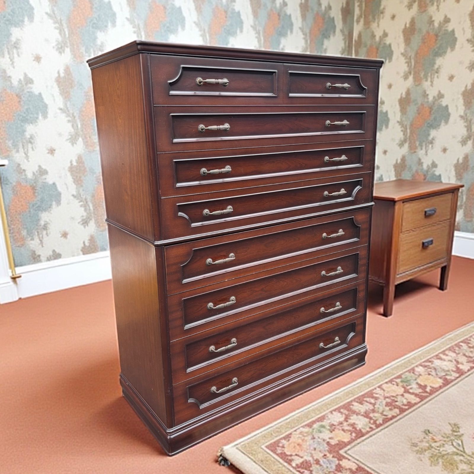 小箪笥 和製アンティーク 箪笥 時代箪笥 小物収納 引き出し 帳場箪笥