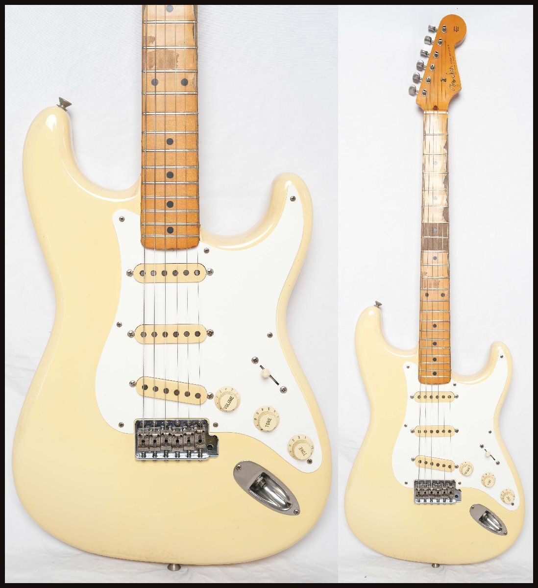 Fender フェンダージャパン ストラトキャスター st57 アイボリー