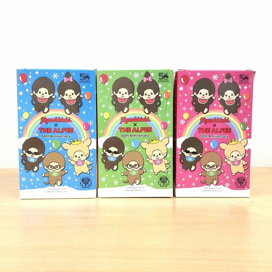 限定品】THE ALFEE 50th Anniversary アルフィーモンチッチ 3体セット