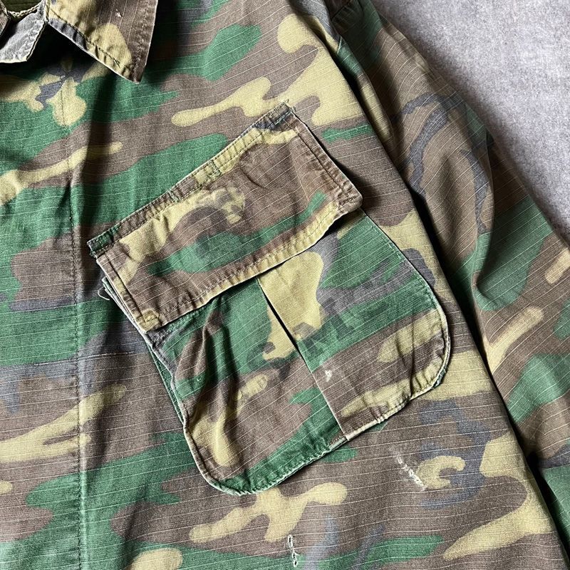 70s USMC BDUジャケット ヴィンテージ ERDL迷彩 ステンシル S 楽天市場