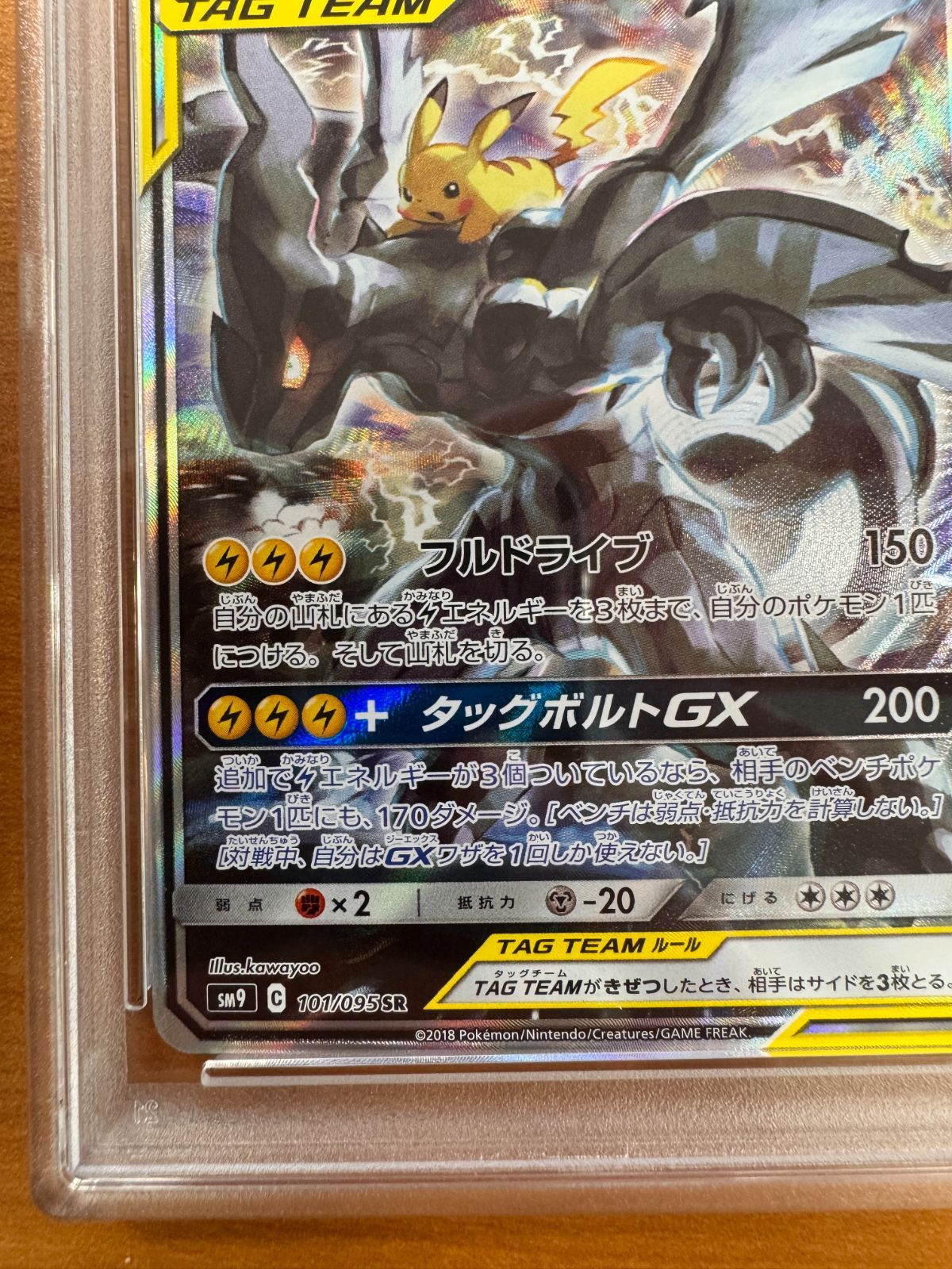 PSA10】ピカチュウ＆ゼクロムGX SAタッグボルト 101/095 【公式通販】