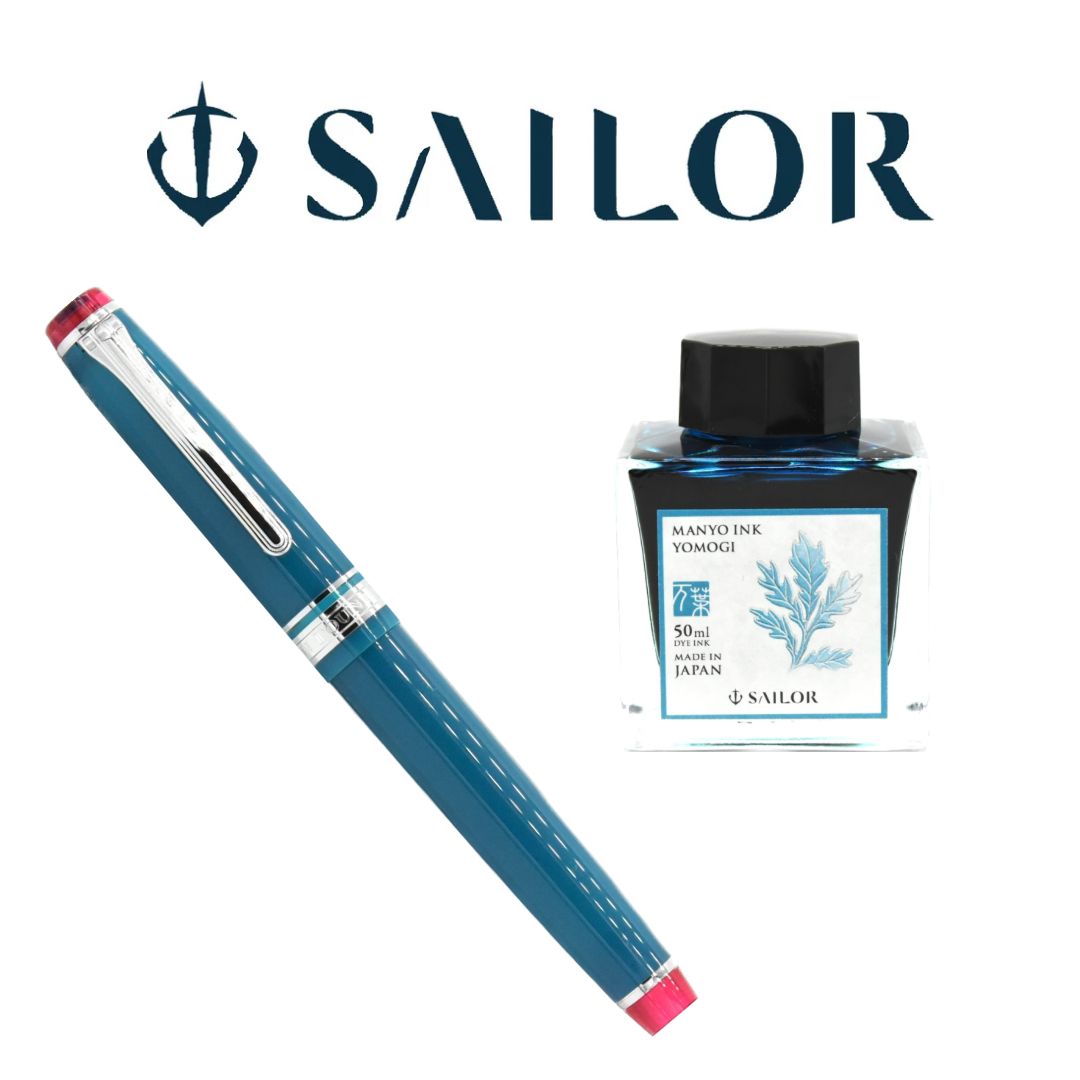 海外限定セーラー万年筆 プロギアスリム 万葉シリーズ#3 柿 MF 海外