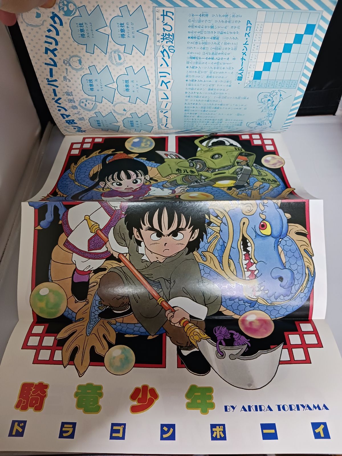 鳥山明 POLA＆ROID ポラ＆ロイド イラスト ジャンプ愛読者賞