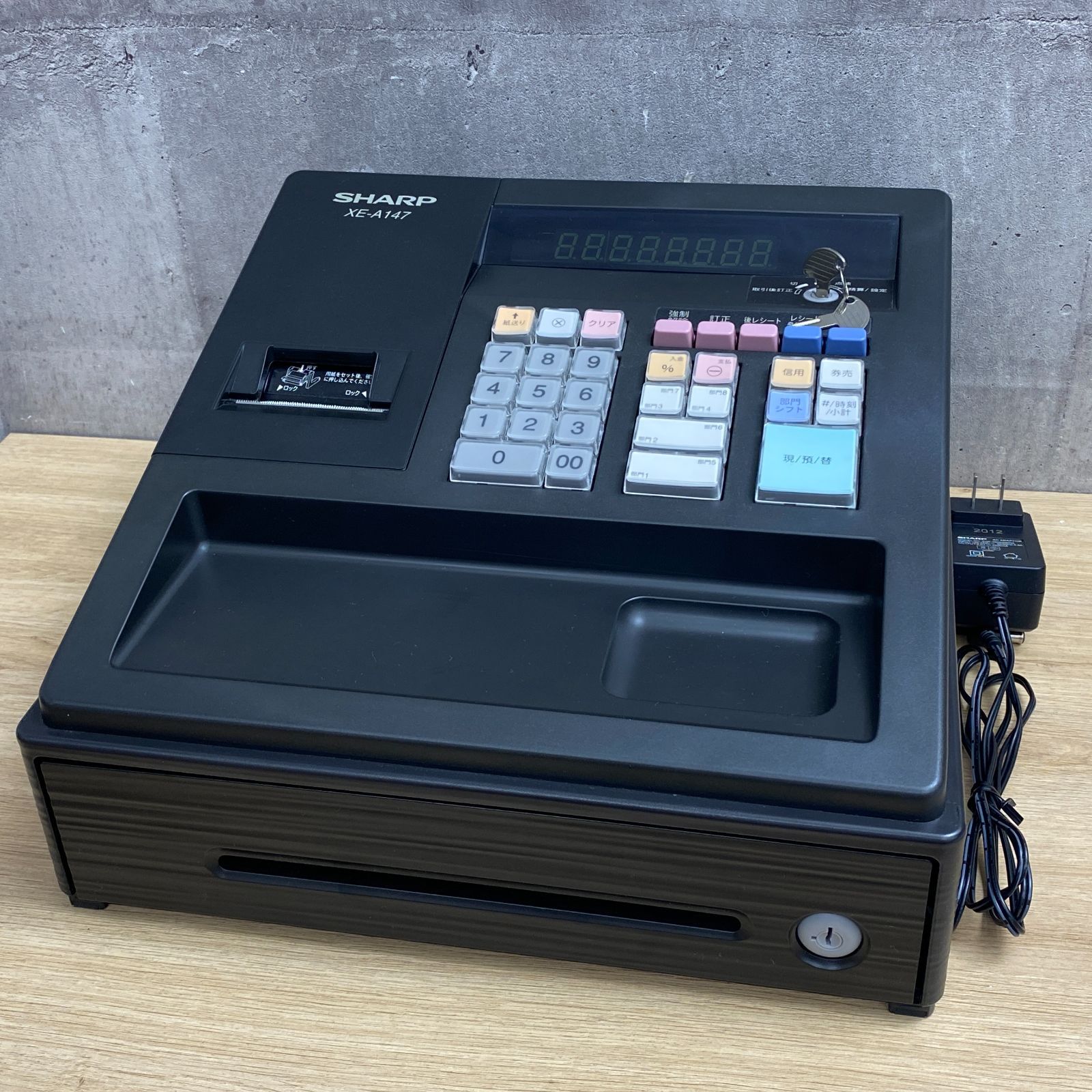 SHARP XE-A147 キャッシュレジスター キャッシュレジスター シャープXE