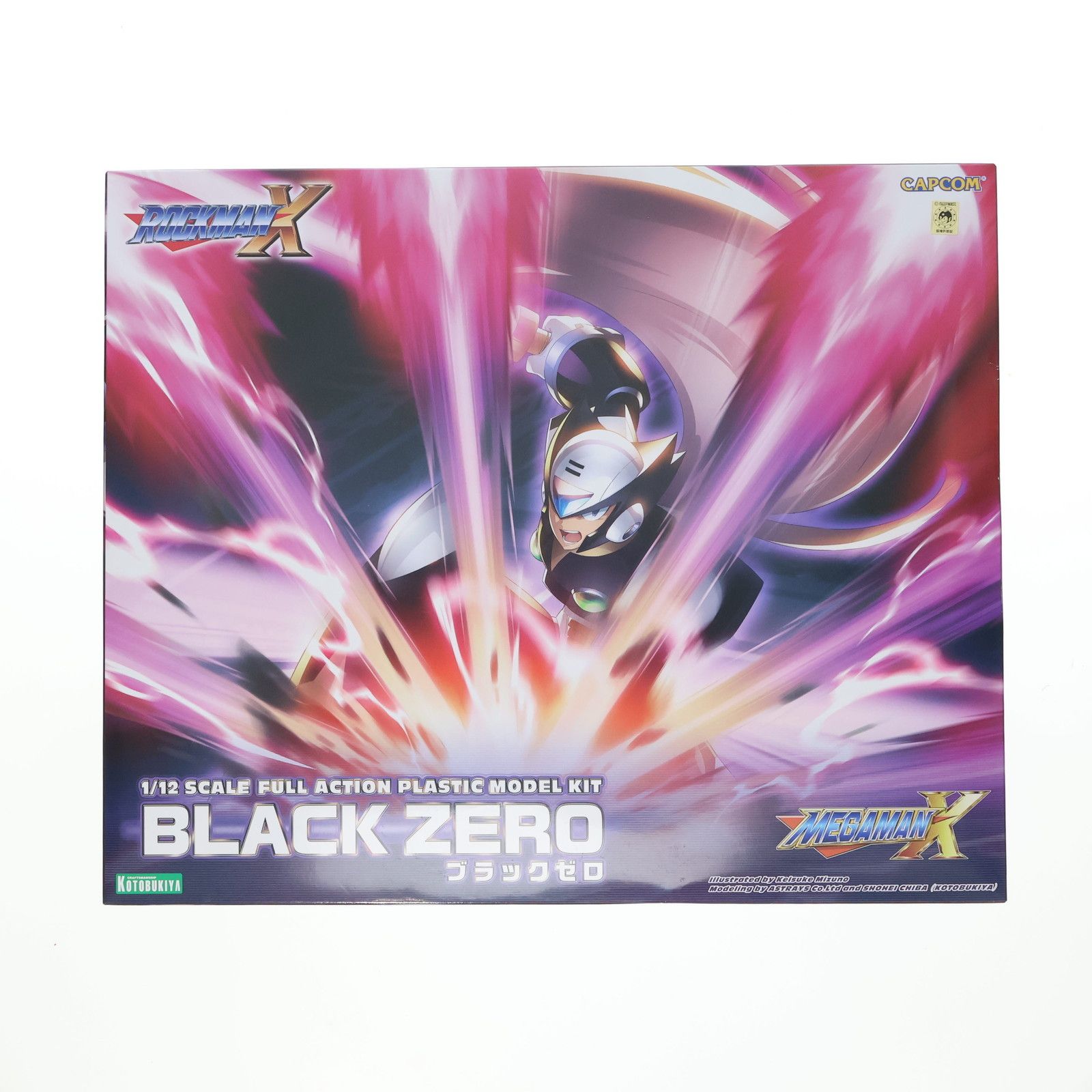 高品質 コトブキヤショップ限定 1/12 ブラックゼロ ロックマンX