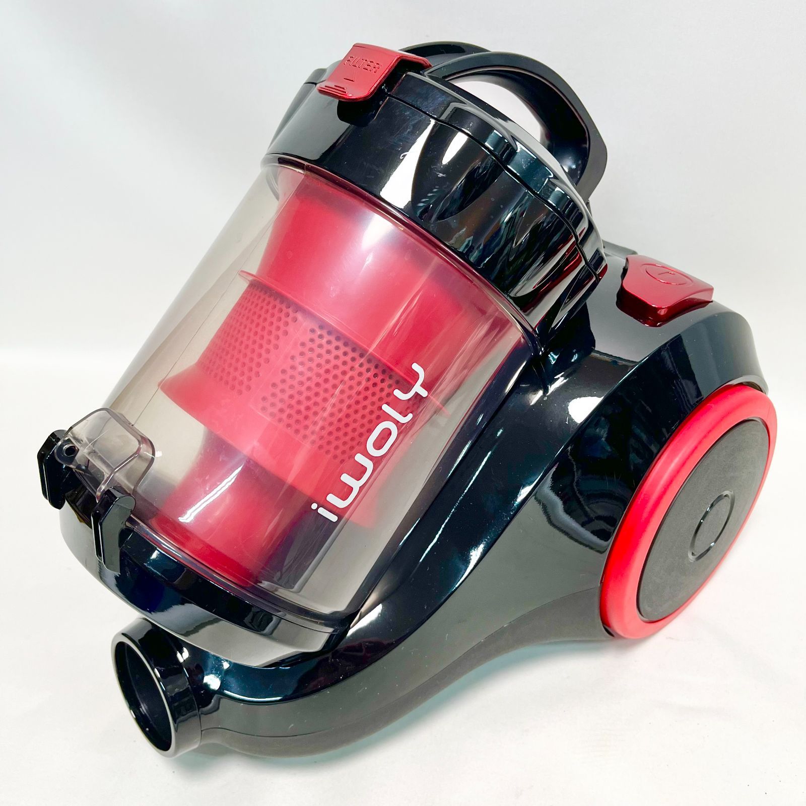 iwoly 掃除機 キャニスター 20000Pa 超強力吸引 ハイパワー 小型 軽量