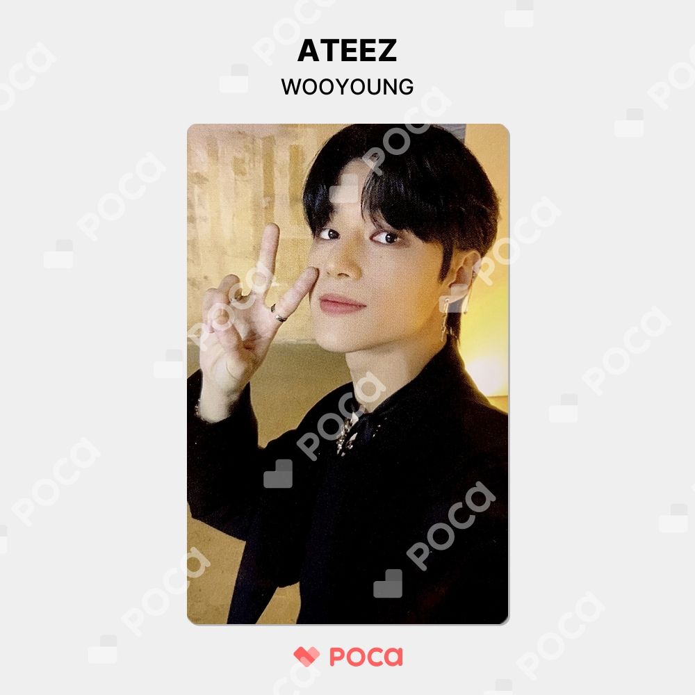 ATEEZ ウヨン Wooyoungトレカ サノク ① wonderland