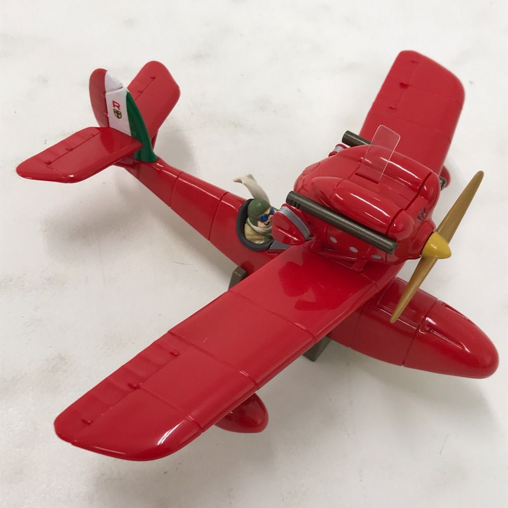 紅の豚 ポルコごっこ サボイアS.21 ポルコ フィギュア 新品 紅の豚