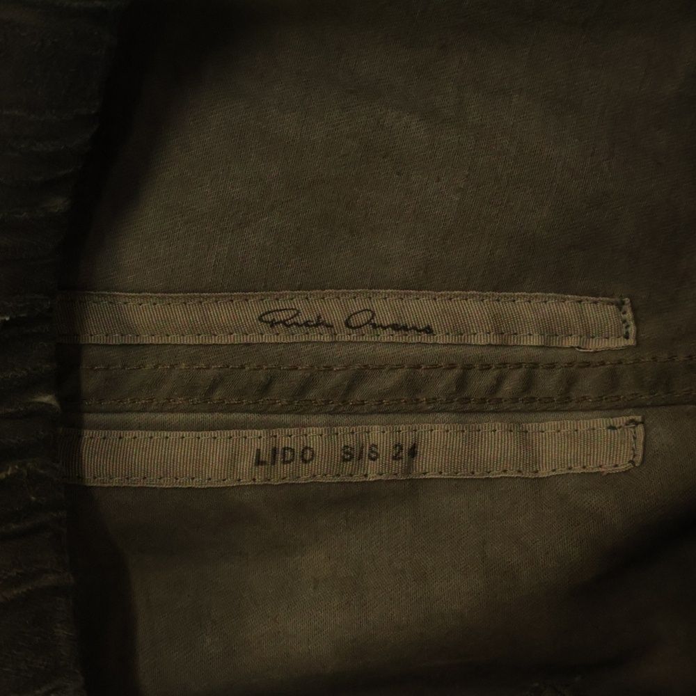 ファッション Rick Owens ドローストリング サルエル 46 GLITTER DT