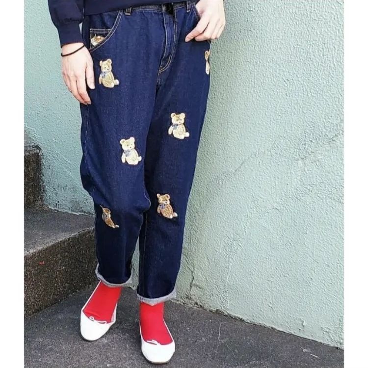 yukiemon グミパンツ デニム М ユキエモン yukiemon グミパンツ デニム