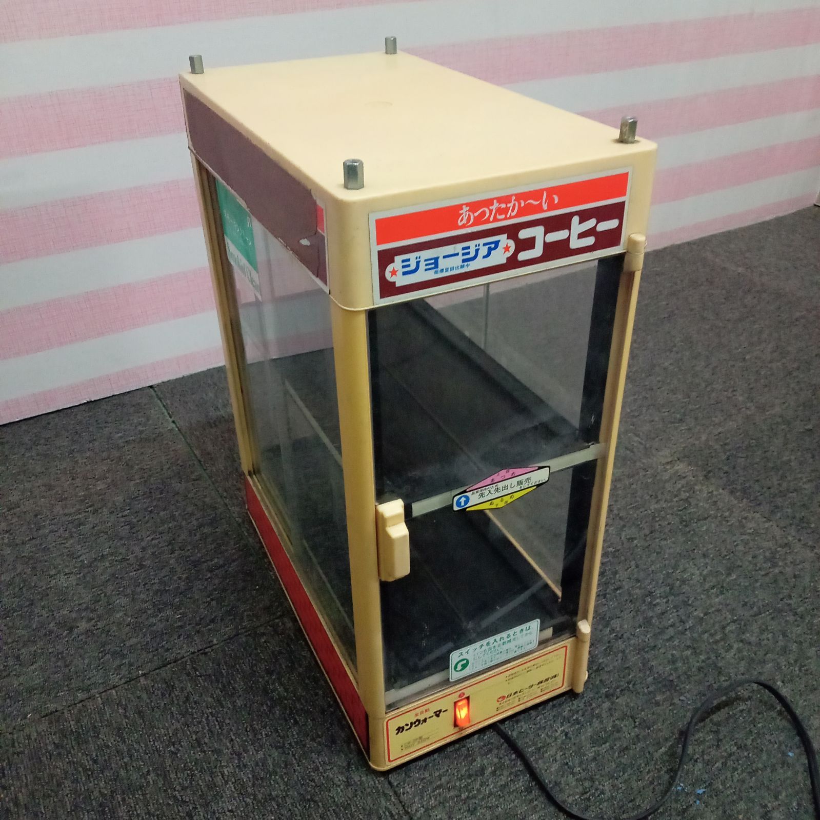 ◯ 缶ウォーマー CW-2P型 100V 日本ヒーター機器 動作確認済み 昭和