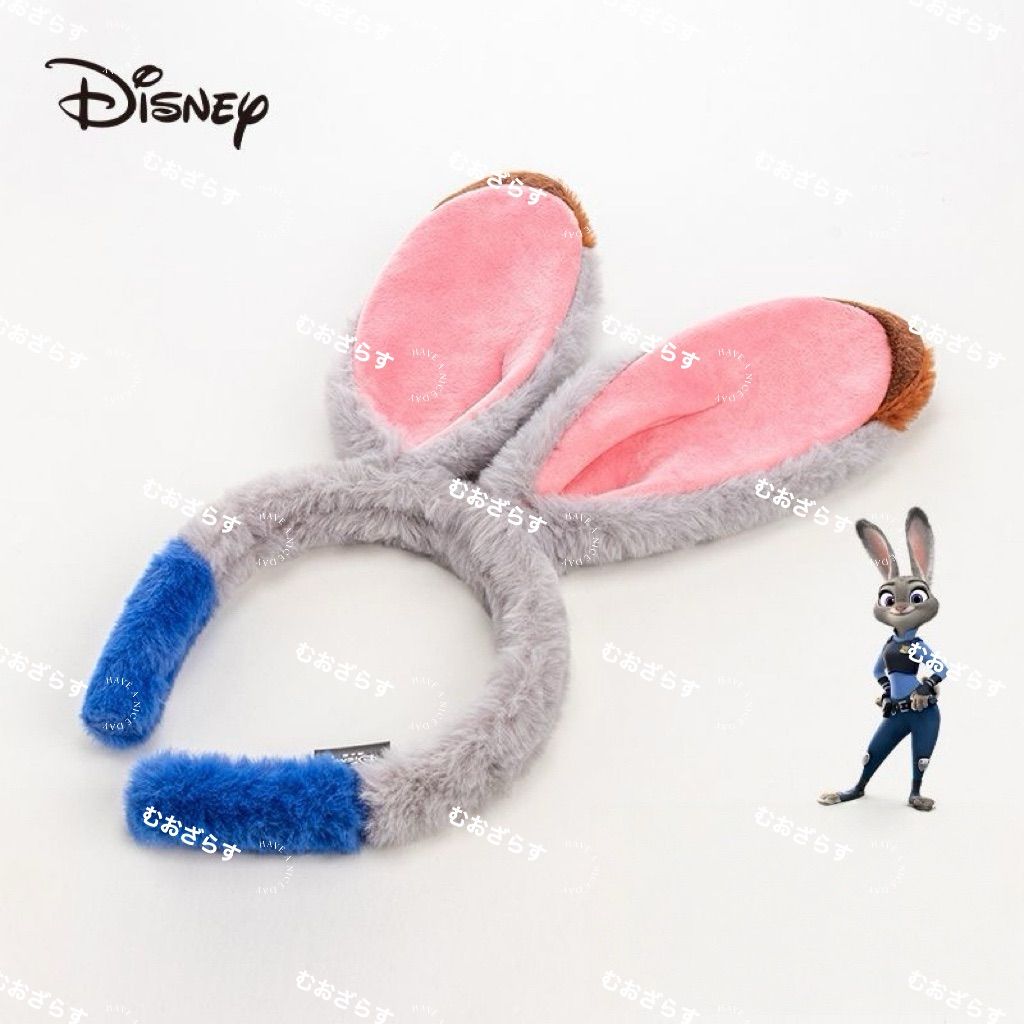 上海ディズニー ズートピア ニック ジュディ カチューシャ 2点セット