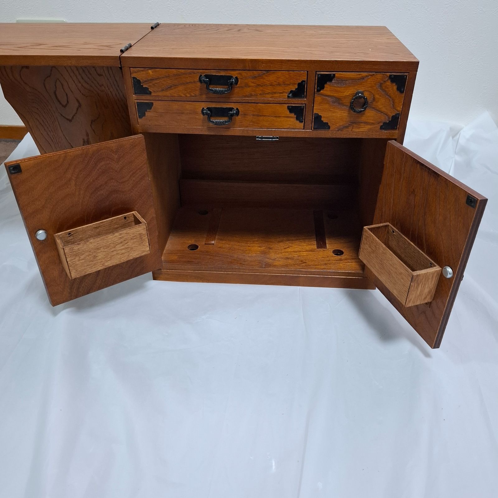 裁縫箱 ミシン台 アンティーク 小物入れ レトロ 【公式通販】