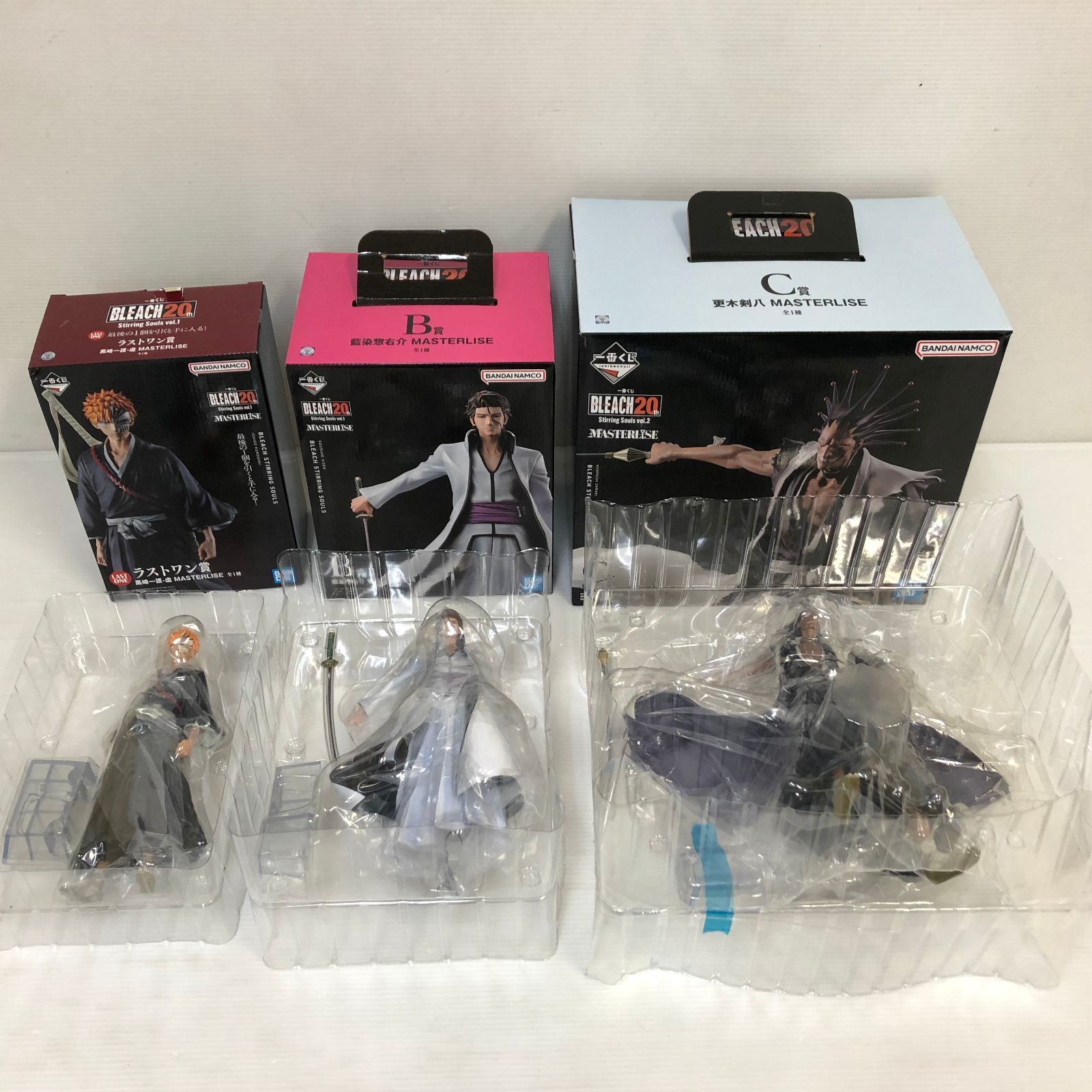 一番くじ 遊戯王 フィギュア 3種セット おまけ付き 遊戯王 一番くじ