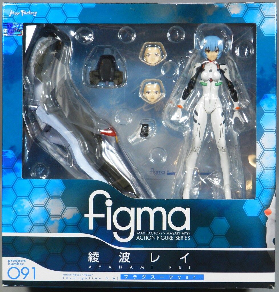 Figma 091 Rei マックスファクトリー figma 091 綾波レイ Ayanami Plug