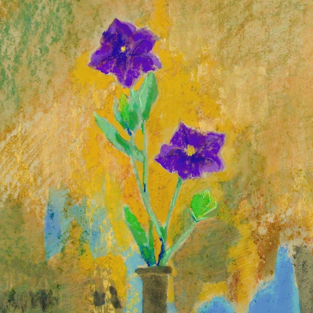 油絵小笠原亮一ポピー