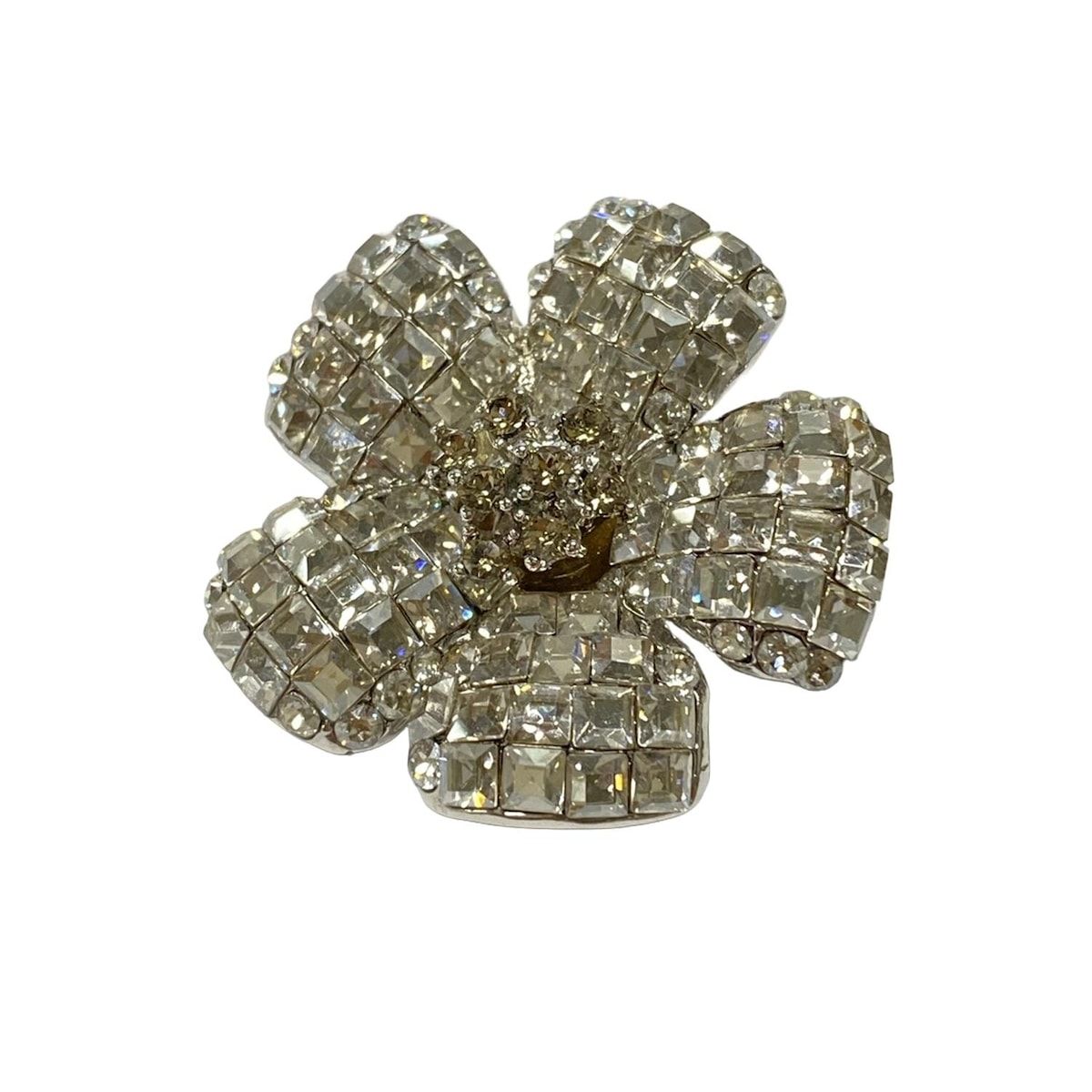 フォクシー ブローチクリア お花モチーフ☆フラワーFOXEY