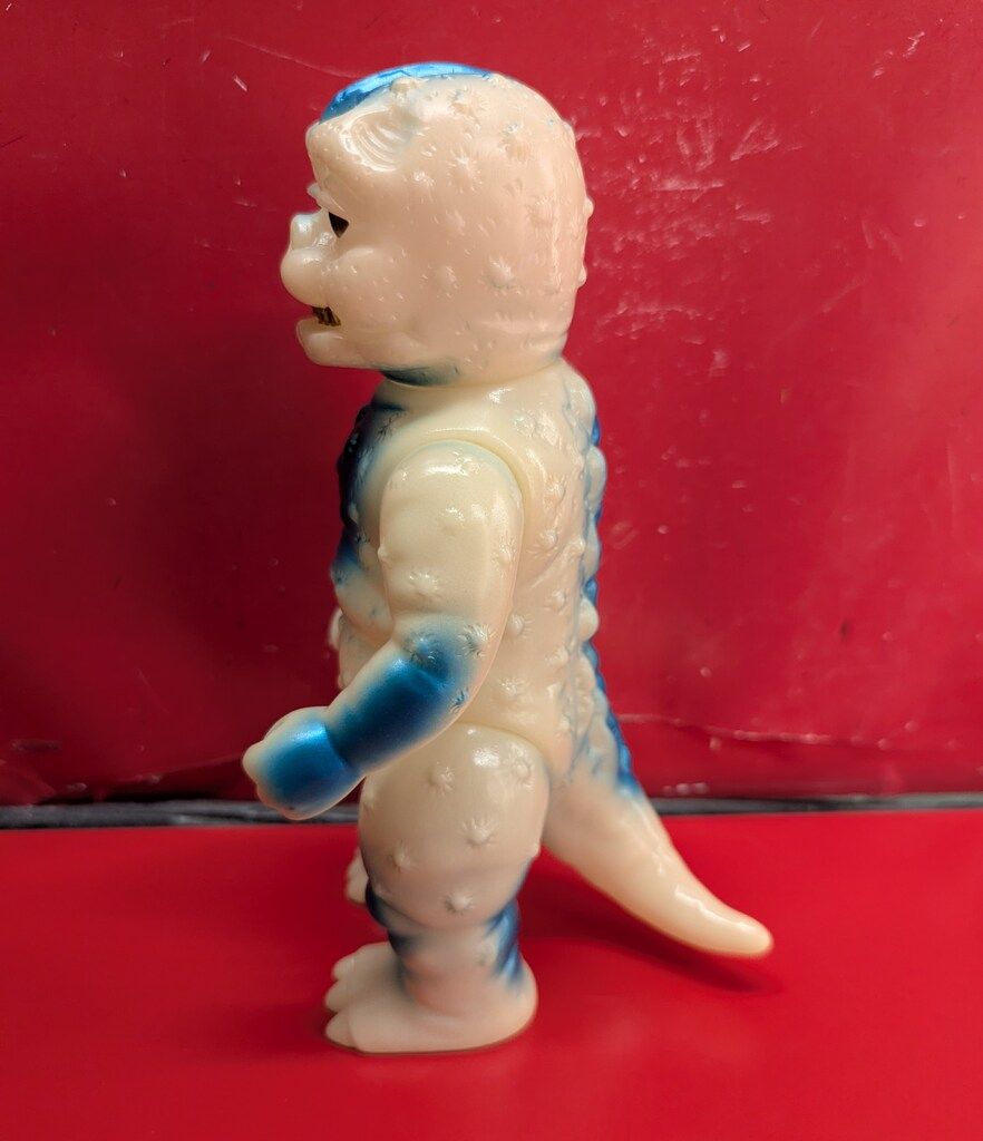 M1号 世紀の大怪獣ブルマァクの怪獣シリーズ 売れ筋 ミニラ 蓄光ブルー