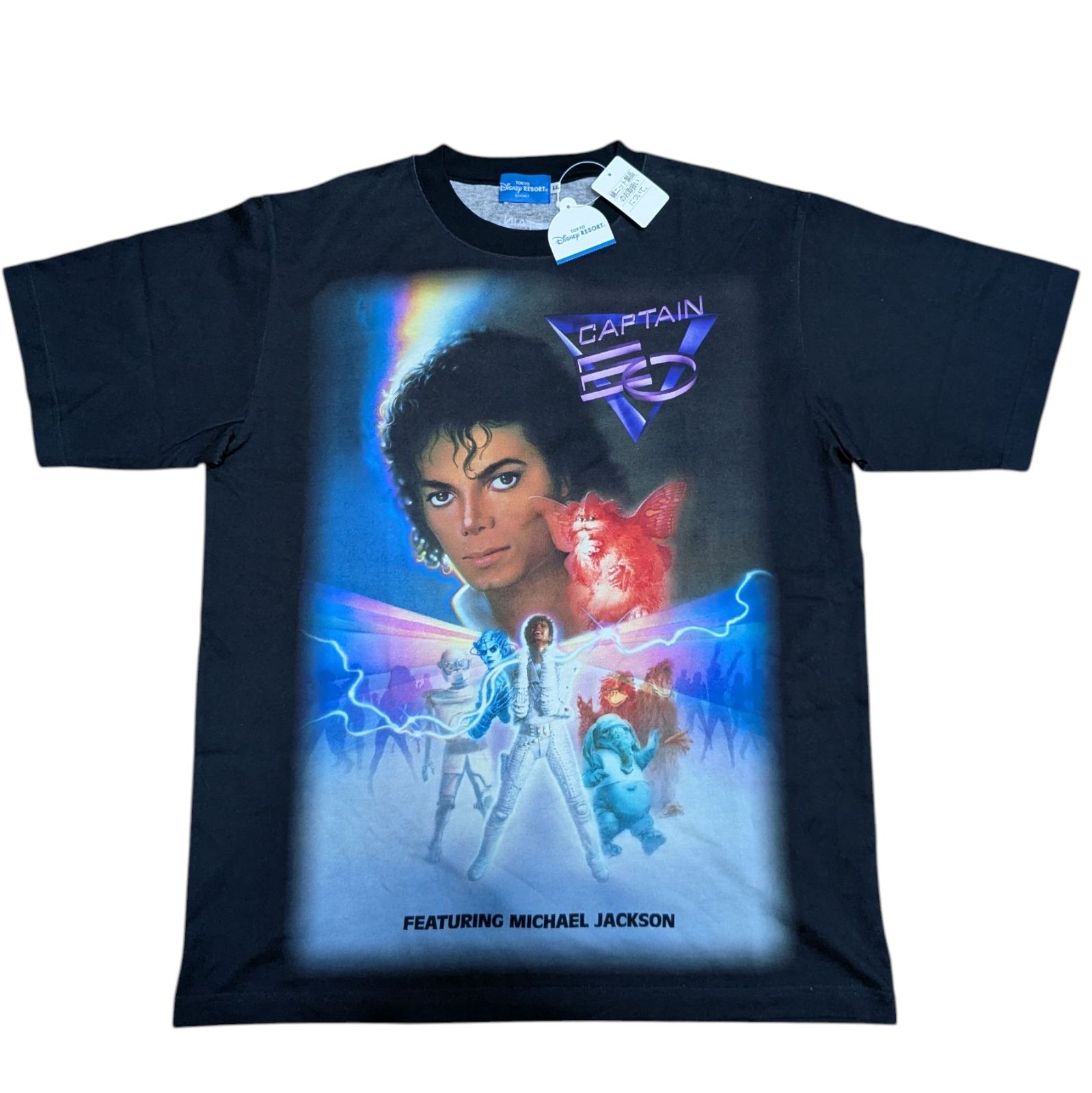 新品タグ付き キャプテンEO ディズニーランド ディスカウント Tシャツ