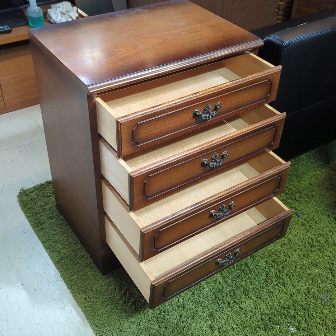 カリモク家具 】karimoku コロニアル 電話台/FAX台/チェスト カリモク