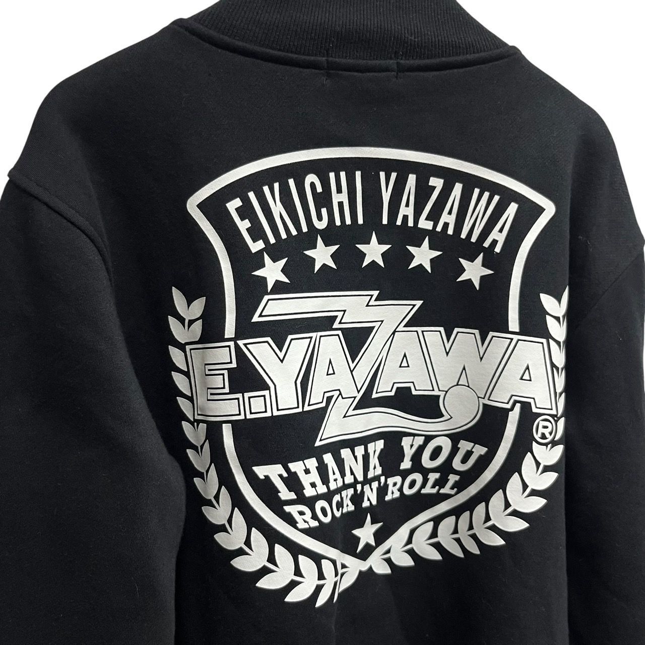 レア 希少 E.YAZAWA 矢沢永吉 ジップアップブルゾン スウェット グッズ