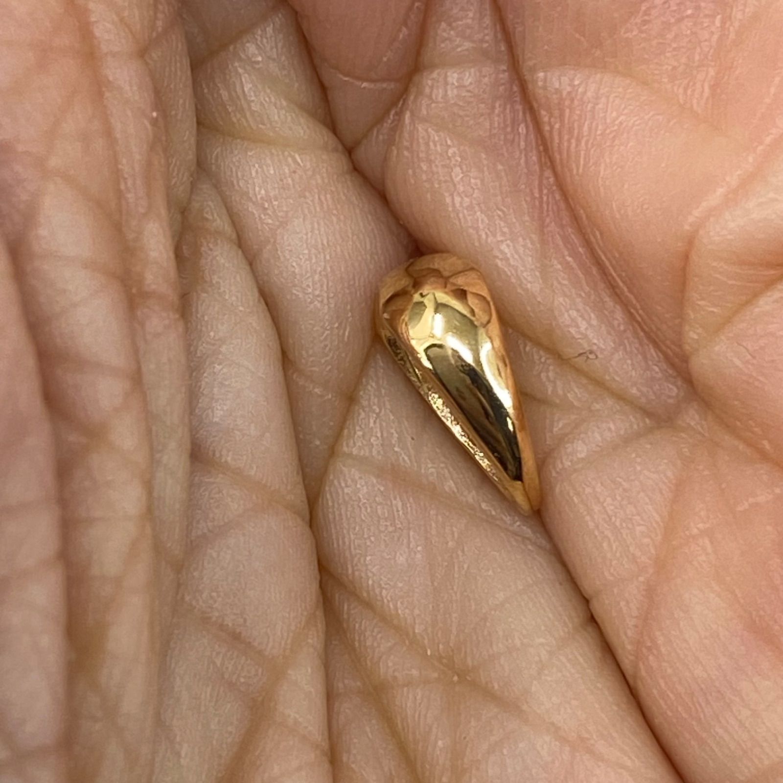 K18YG AU750 18金製 バチカン 高品質 LLサイズ - 最大級サイズ K18YG