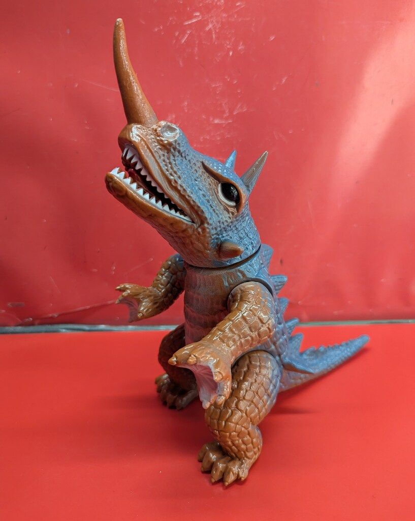 日東 ウルトラ怪獣シリーズ バルゴン ソフビ 公開当時品 開封品ガメラ