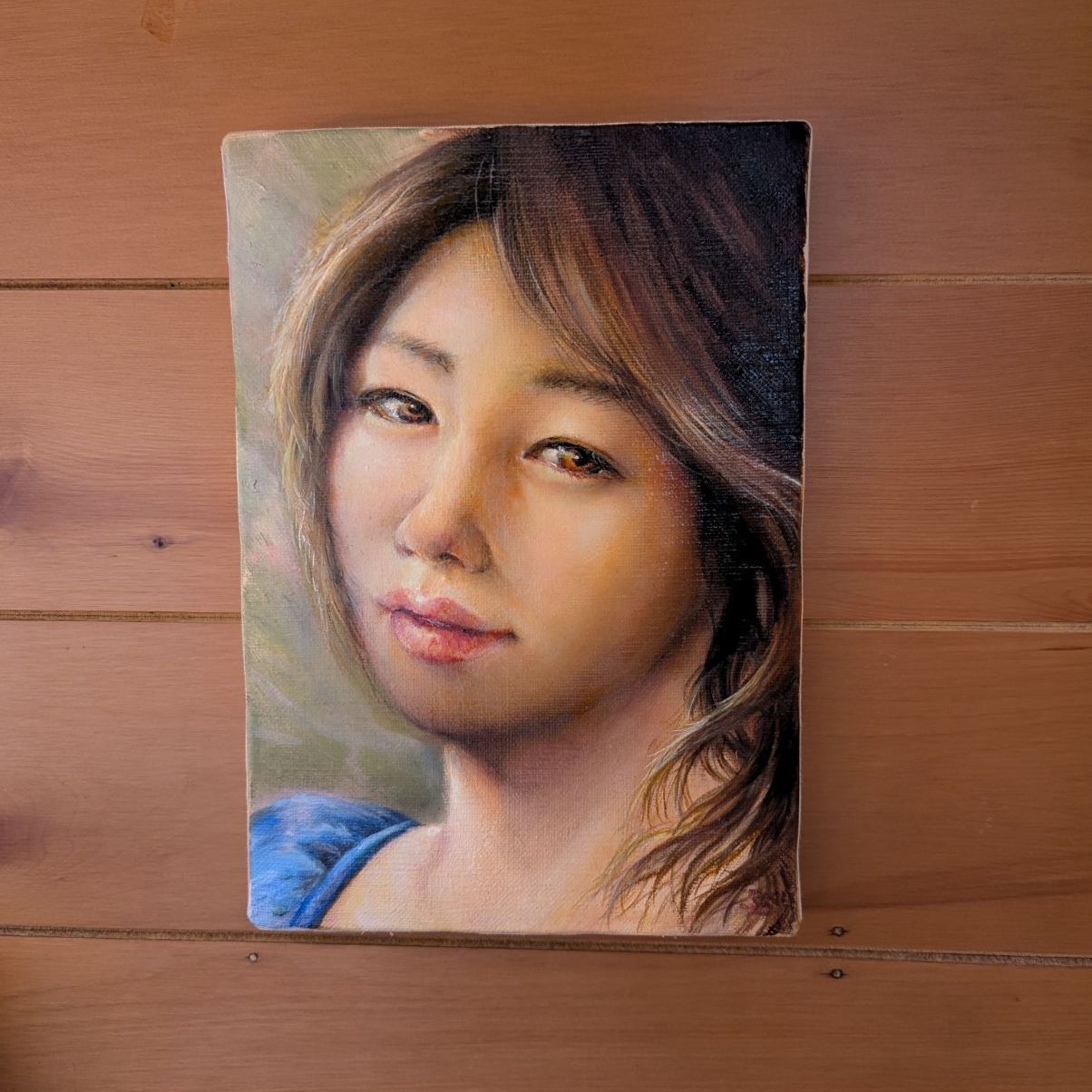 林田伊代美 油絵 サムホール 【公式通販】