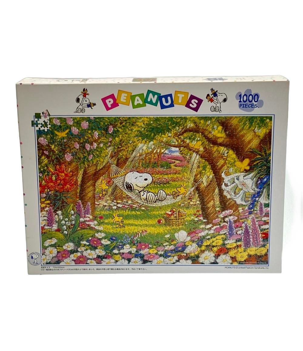 アポロ社 窓辺のティータイム スヌーピー 1000ピース 廃盤稀少レア 引