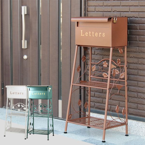 K☆1041 BISLEY ビスレー ロッカー BOX 1ドア シルバー 鍵付き K☆1041