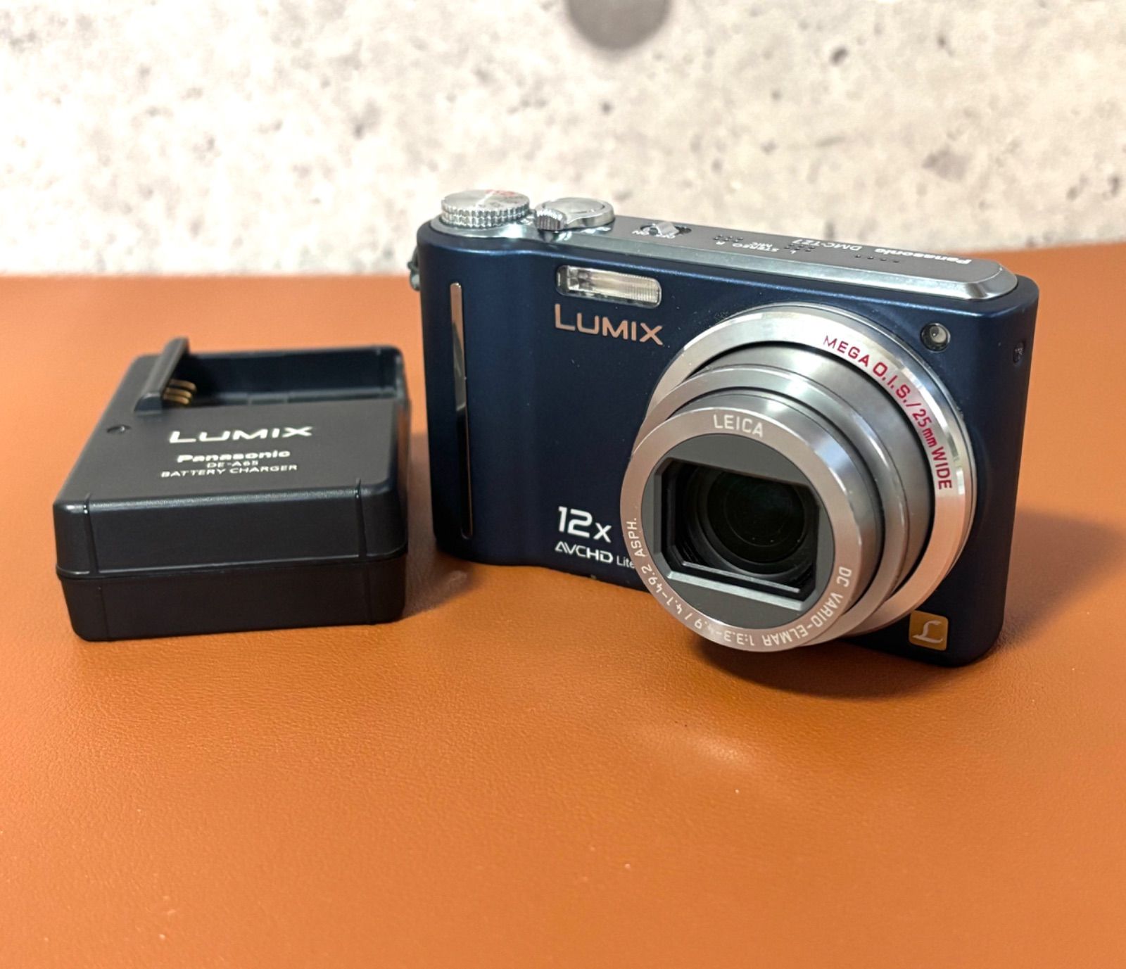 販売 動作品 パナソニック Panasonic LUMIX ルミックス DMC-TZ7 ブルー