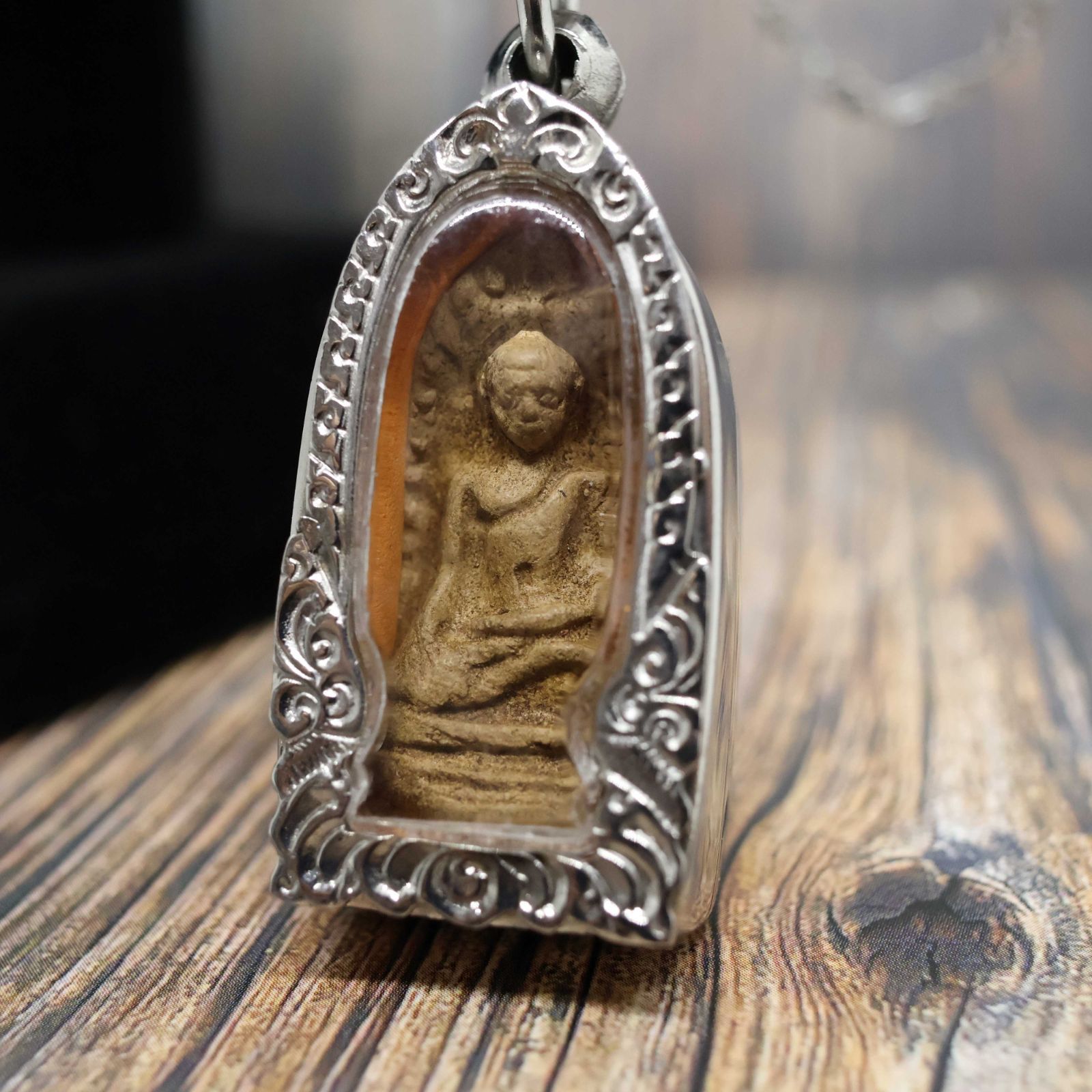 呪物御守り顔ペンダントヘッド