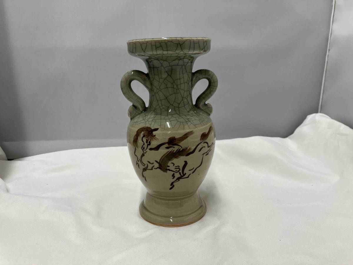 相馬焼 花瓶 - メルカリ