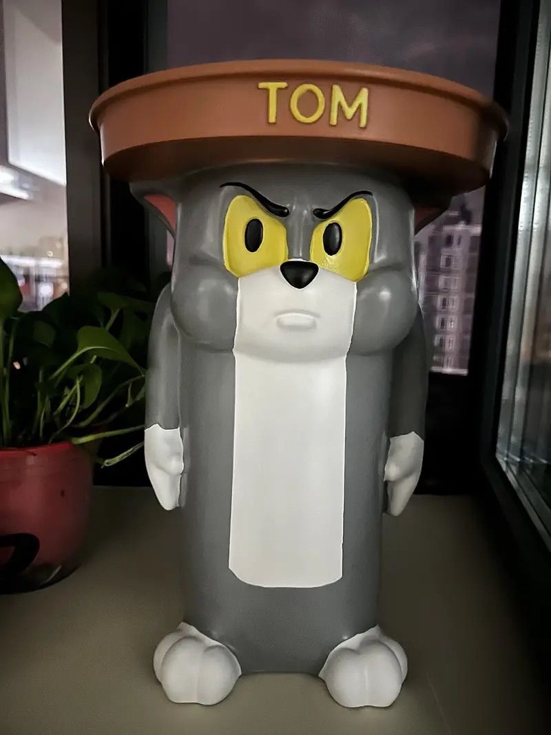 トムとジェリー TOM and JERRY トム サイドテーブル 40cm