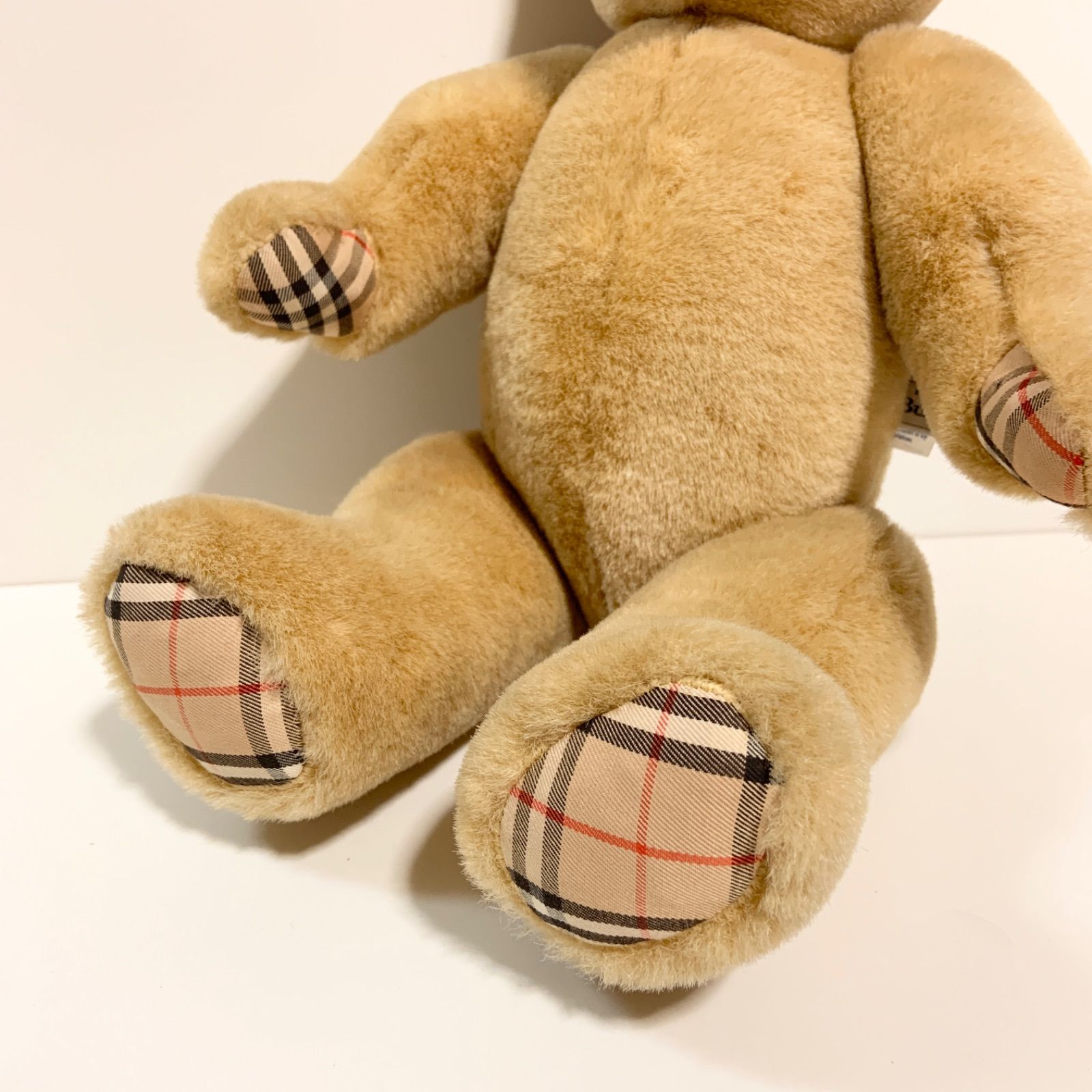 バーバリーburberry bear ベア ぬいぐるみ モコモコベア Burberry