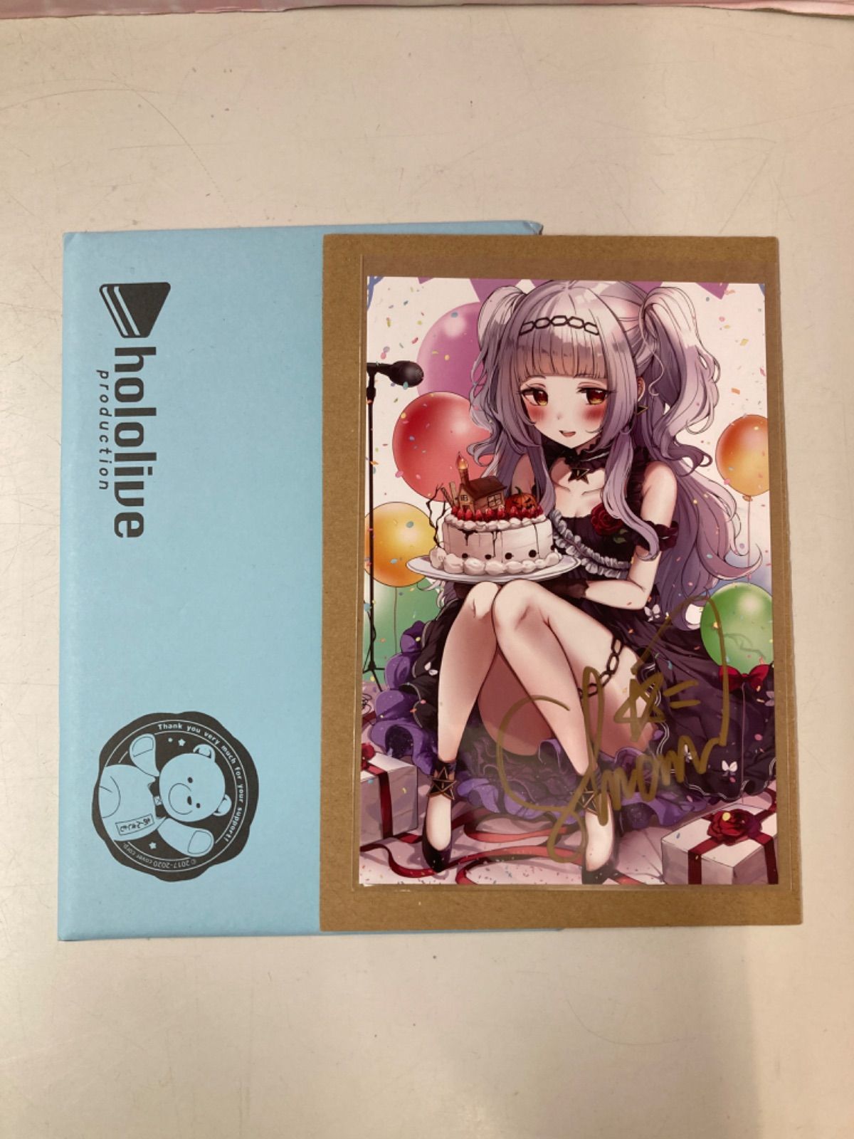 紫咲シオン 誕生日記念2020 直筆サイン入りフルセット 数量限定ver 紫