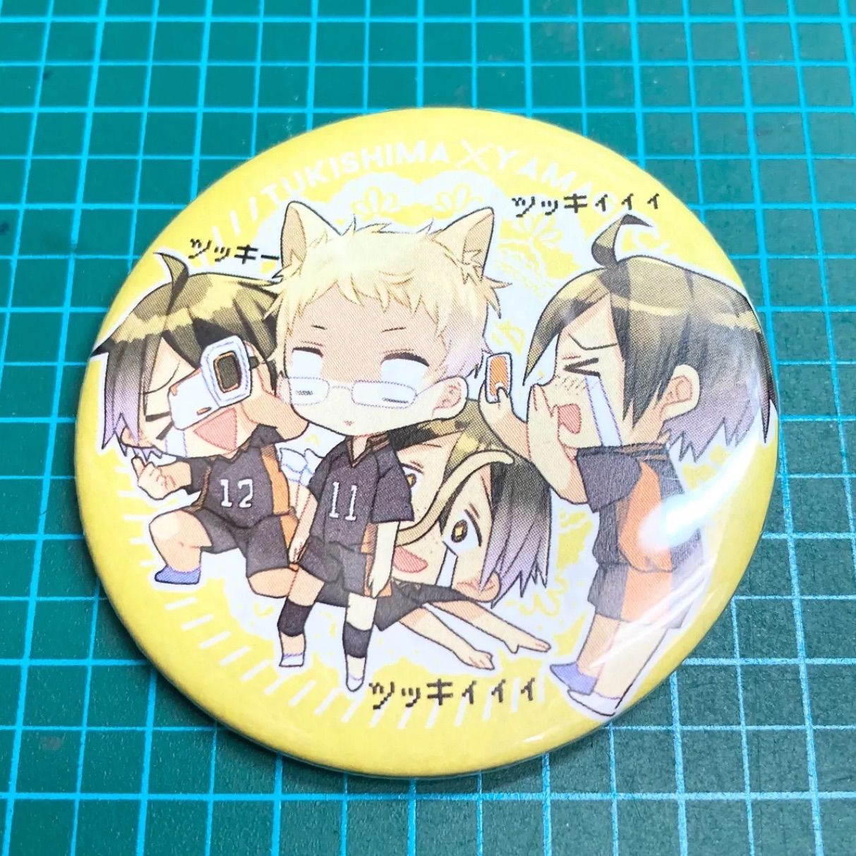 激レア！】ハイキュー 缶バッジ 月島蛍 山口忠 缶バッチ レア - メルカリ