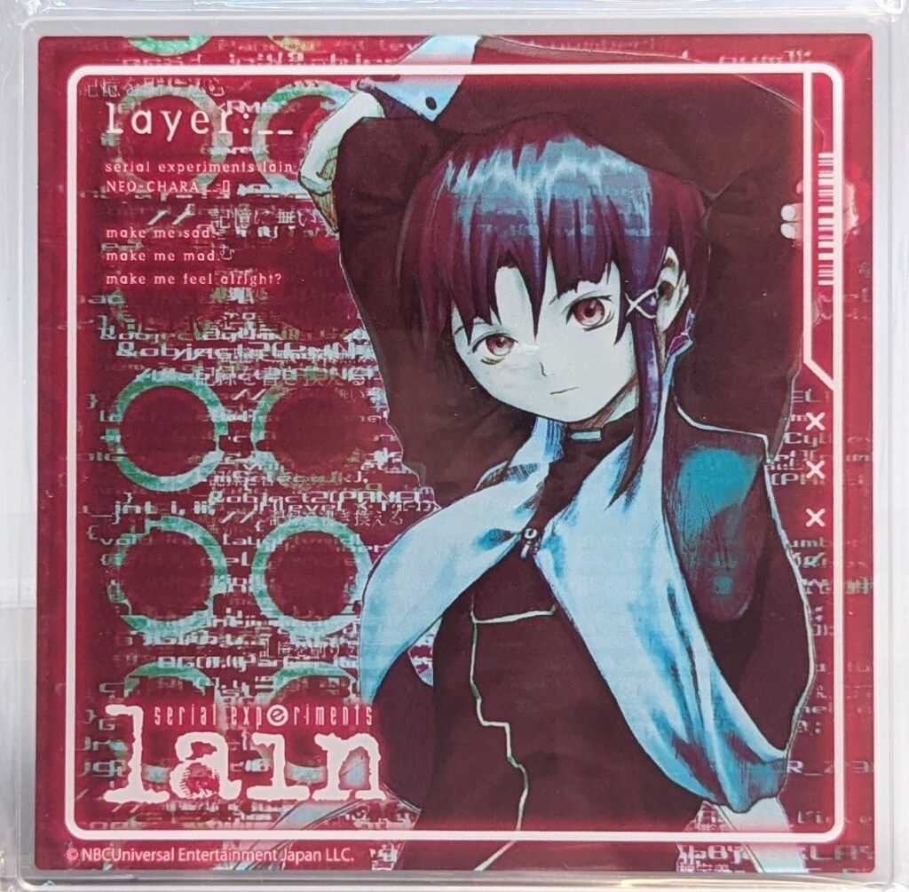 serial experiments lain DMMスクラッチA賞 serial experiments lain