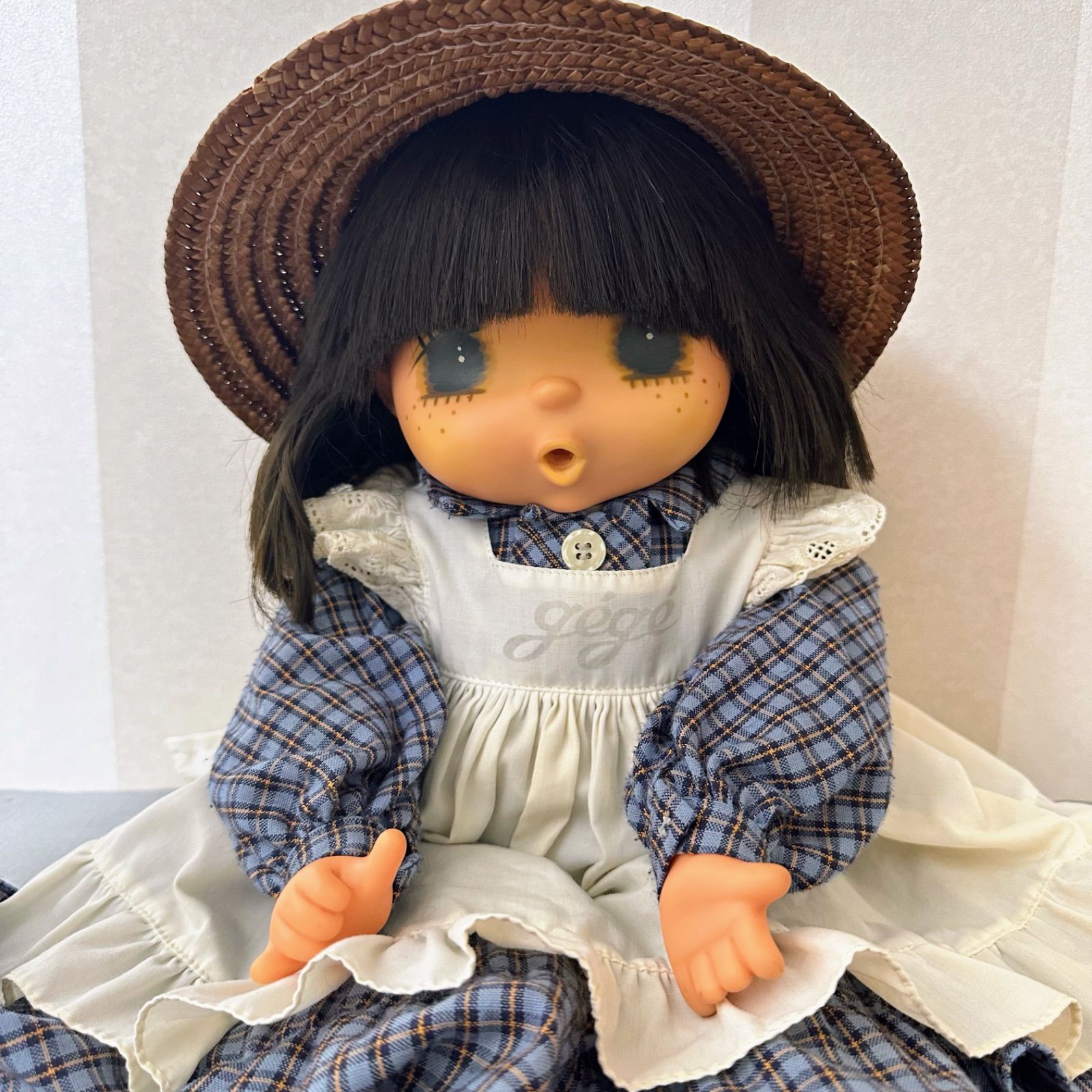 セキグチ マドモアゼルジェジェ 昭和レトロ 麦わら帽子が出て来ました