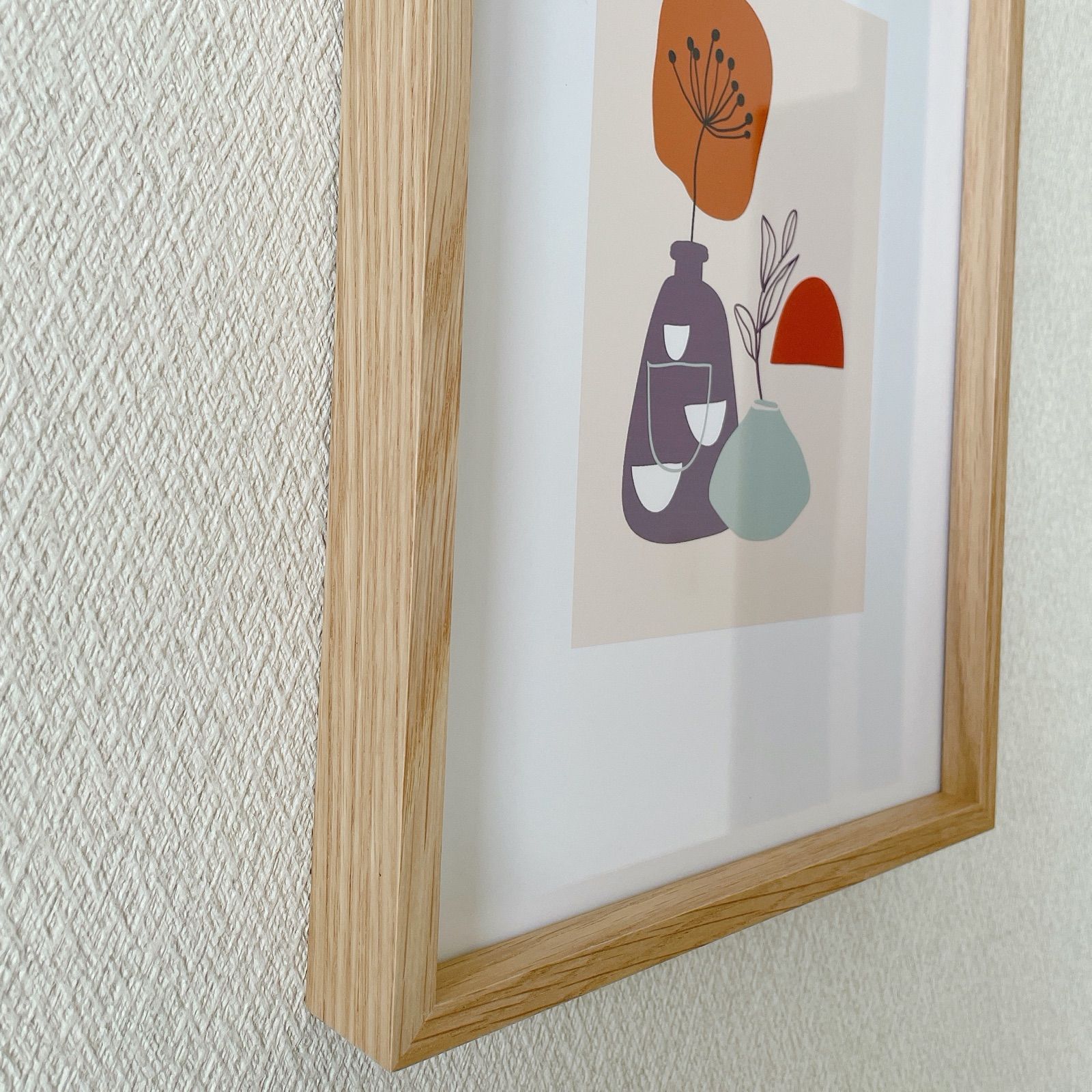 無印良品 木製フレーム A4サイズ用 オーク材 まとめ売り 6個セット