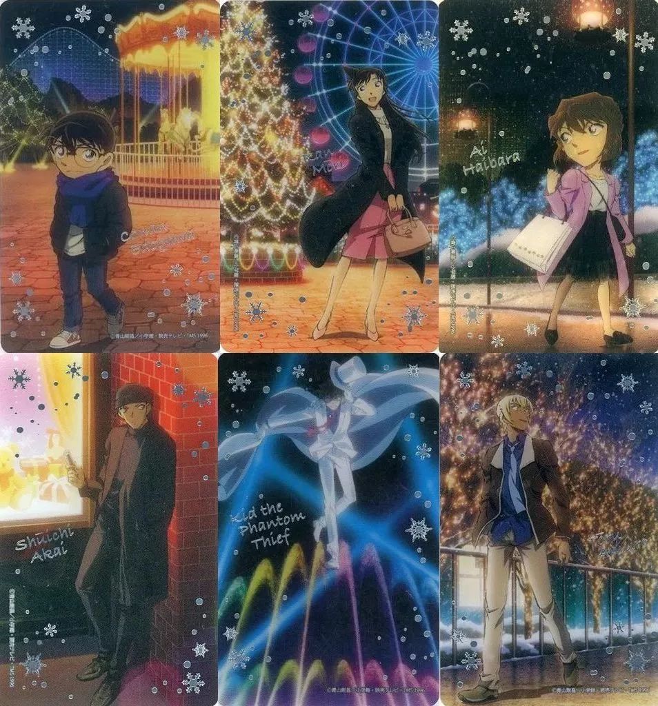 名探偵コナン トムス イルミネーション 怪盗キッド 二点セット コナン