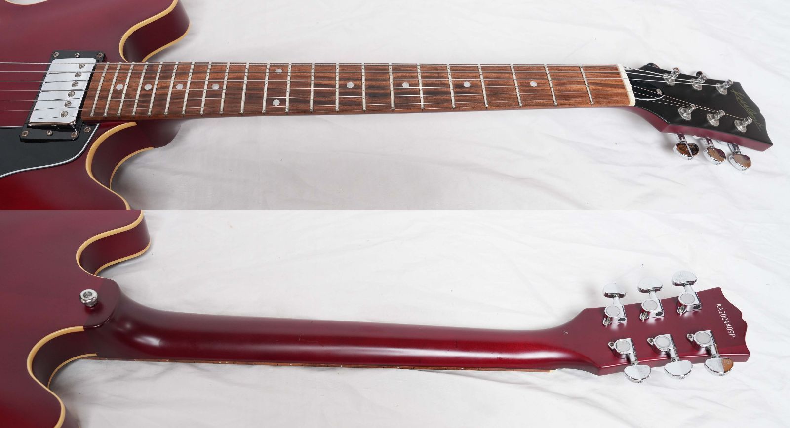 セミアコ ES-335 モデル cherry Kaalena(カーレナ) セミアコ ES-335