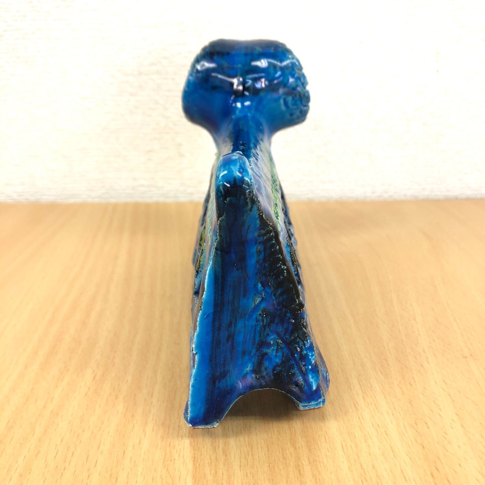 美品 FLAVIA BITOSSI 羊 青い 置物 フラビア ビトッシ 美品 FLAVIA