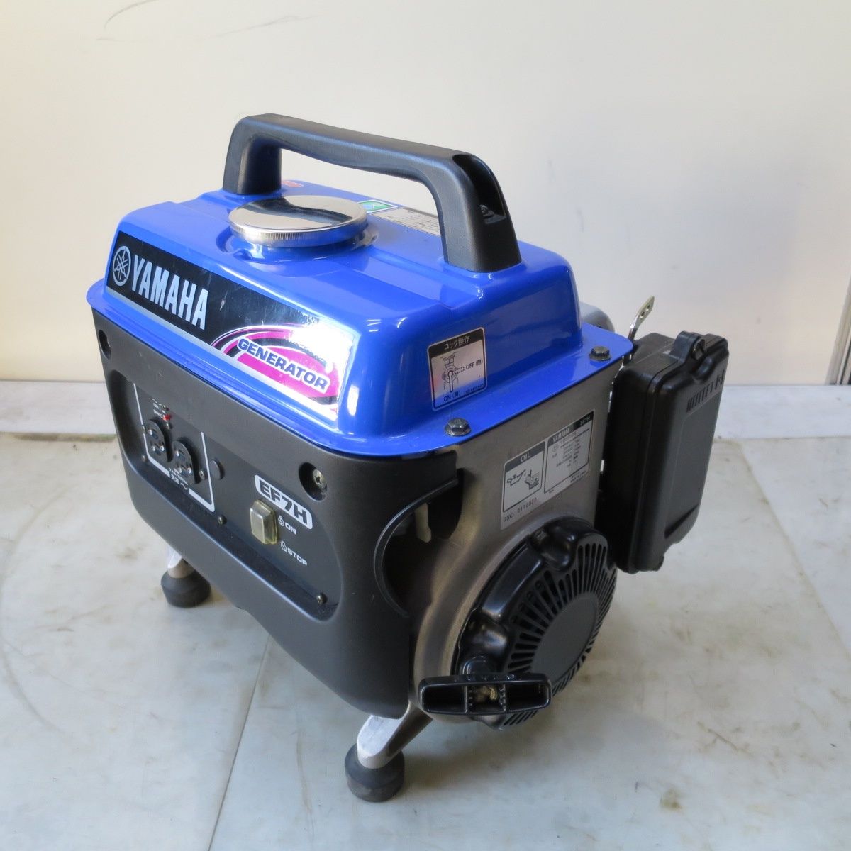 ヤマハ 発電機 EF7H 4サイクル 60ヘルツ ヤマハ発電機 EF7H YAMAHA