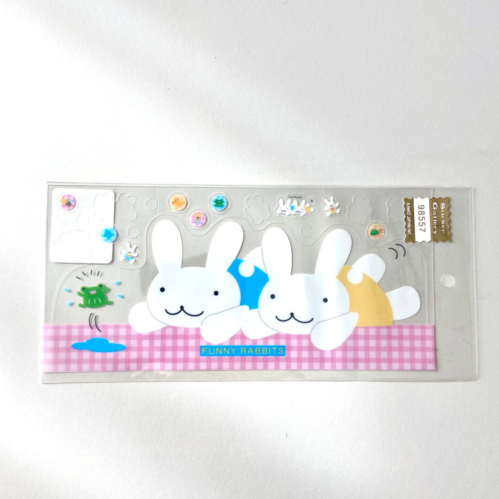 ファニーラビッツ シール ステッカー 封筒 セット 平成レトロ レア