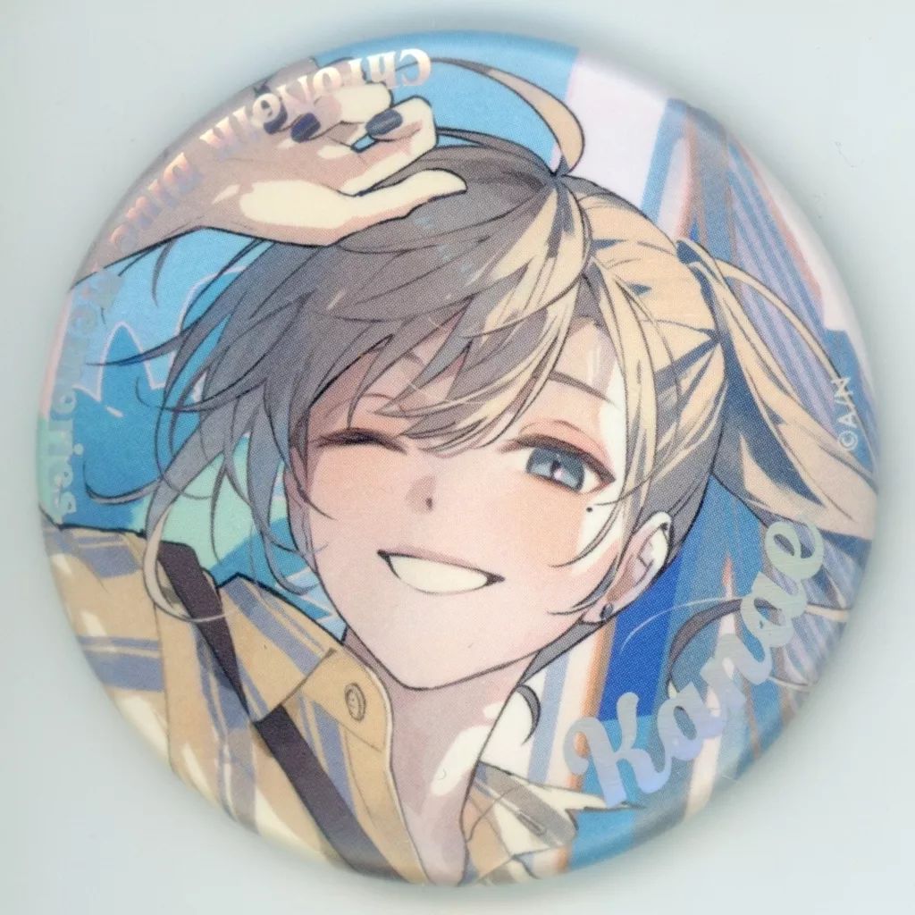 にじさんじ 叶 缶バッジ ChroNoiR Blue Memories 明日まで にじさんじ